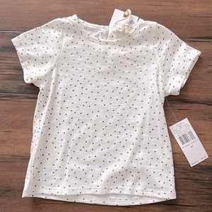 NWT Jessica Simpson, polkadot, kids T-shirt, 3T
